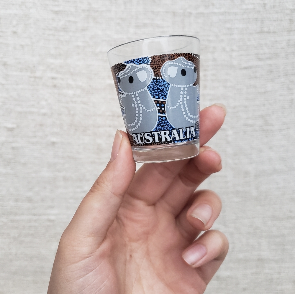 Australia Koala Dot Work Souvenir Shot Glass